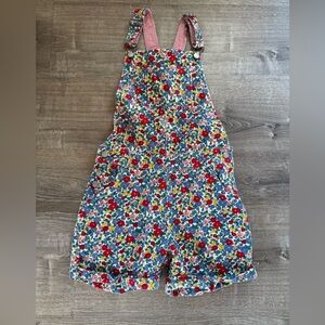 Mini Boden Girls Corduroy Floral Romper